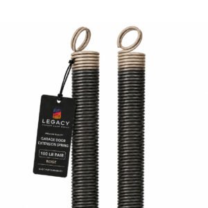100 lb Beige Garage Door Extension Spring Pair