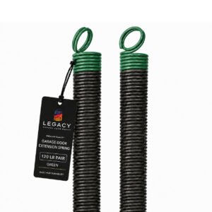 120 lb Green Garage Door Extension Spring Pair