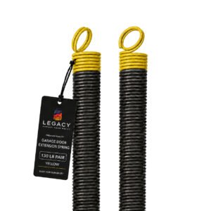 130 lb Yellow Garage Door Extension Spring Pair