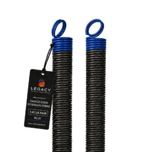 140 lb Blue Garage Door Extension Spring Pair