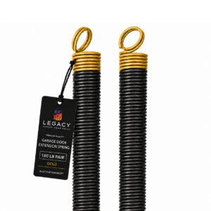 180 lb Gold Garage Door Extension Spring Pair