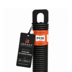 28 in. Plug-End Extension Spring Pair – 0.148 in. No. 9 Wire