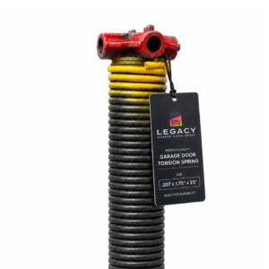 207 x 1.75" x 25" Left Side Garage Door Torsion Spring (Right Wound)