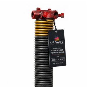 250 x 1.75" x 33" Left Side Garage Door Torsion Spring (Right Wound)