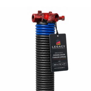 262 x 1.75" x 37" Left Side Garage Door Torsion Spring (Right Wound)