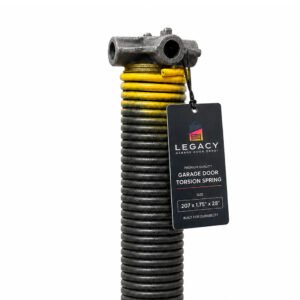207 x 1.75" x 28" Right Side Garage Door Torsion Spring (Left Wound)