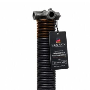 234 x 1.75 x 29 right side torsion spring left wound, brown wire size band