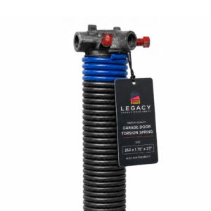 262 x 1.75" x 37" Right Side Garage Door Torsion Spring (Left Wound)