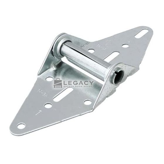 #1 Garage Door Hinge, 14 Gauge Quiet Residential Center Hinge