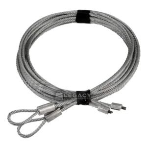 Garage Door Cables 7ft Door – High Strength Steel Wire