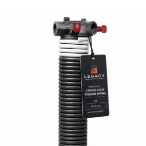 218 x 2" x 24" Right Side Garage Door Torsion Spring (Left Wound)
